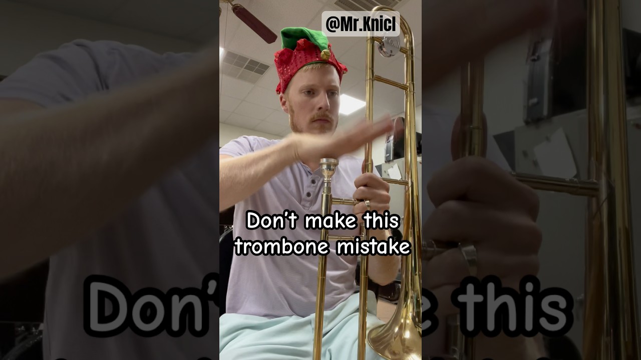 Не совершай эту ошибку с тромбоном