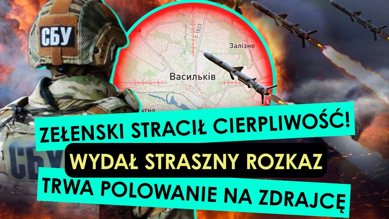 ATAK NA ŻYWO! Wybuchy w całym Kijowie. „Szczur” przekazywał Rosji tajne dane podczas nalotu.