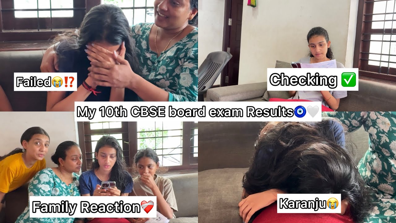 Ente 10th CBSE Board exam result vanuuu🥹🧿🧿 #exam #video #vismayaart #family #cbse