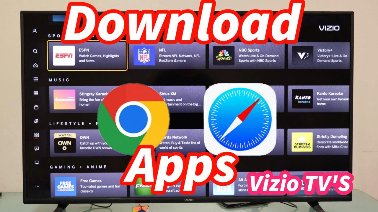 Vizio Smart TV: как использовать браузер Google (загружать приложения?)