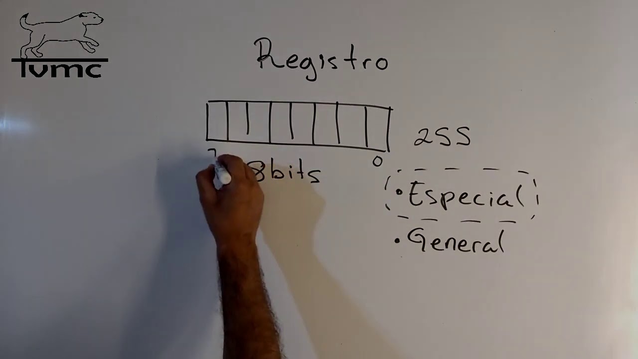 ¿Qué es un REGISTRO en un PIC?