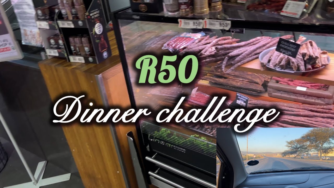 R50 dinner challenge at spar 