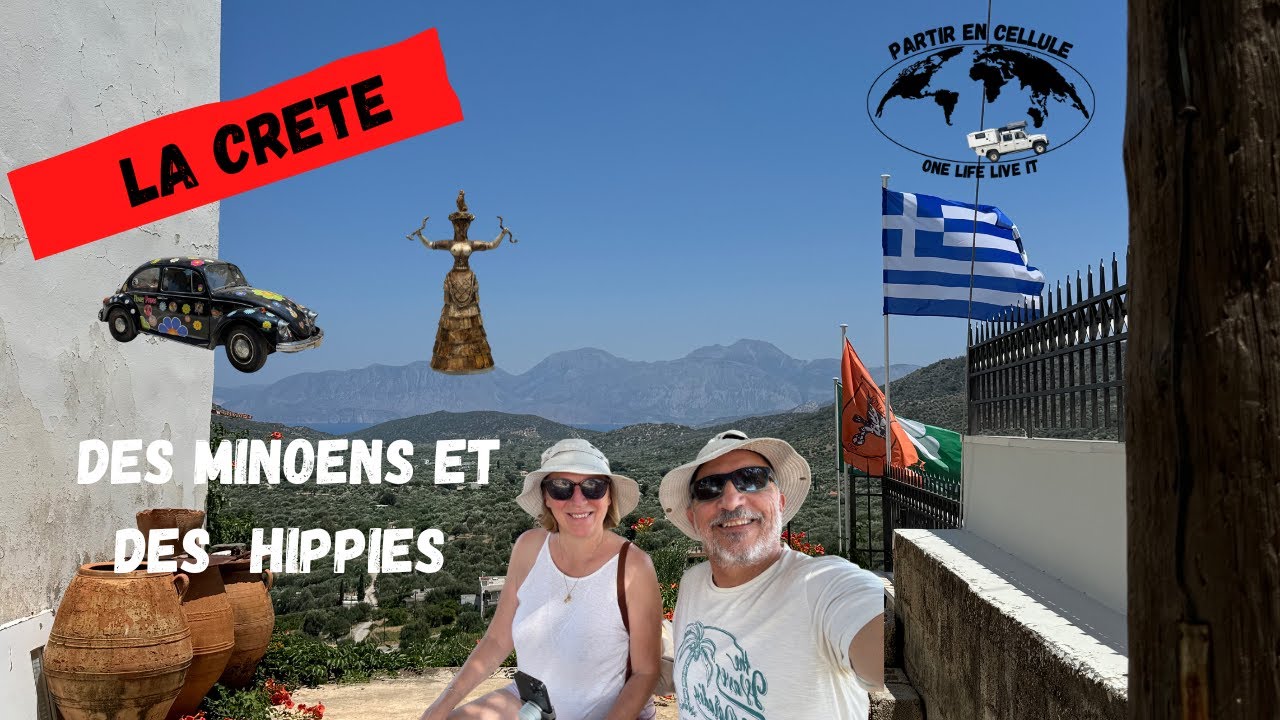 CRETE :  Minoens et hippies