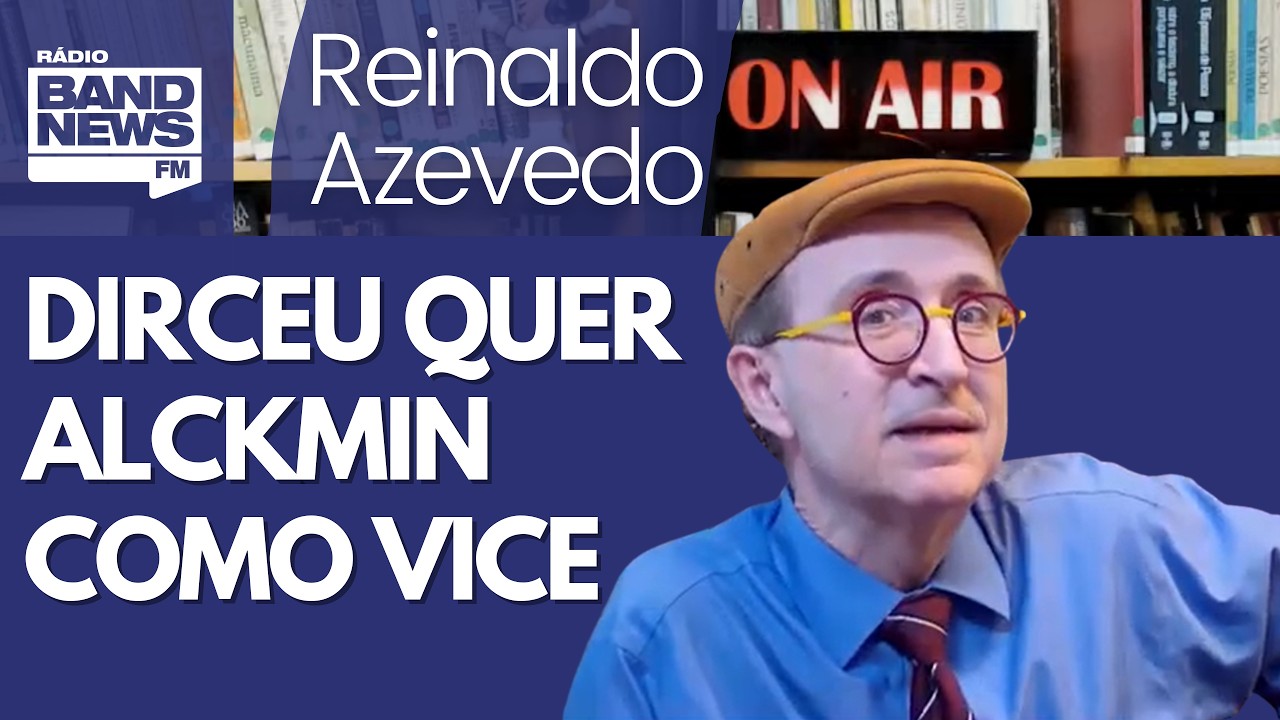 Reinaldo – Com juízo, Dirceu adverte PT: tirar Alckmin da vice é entregar a eleição