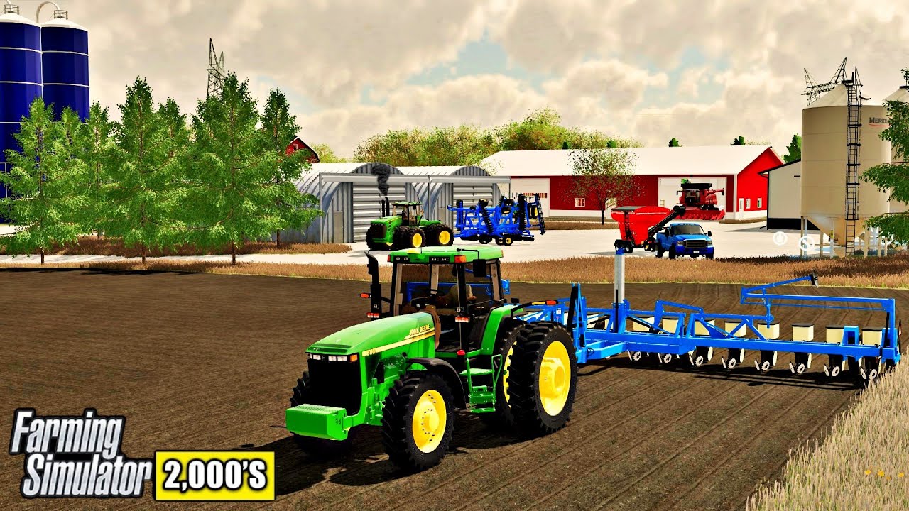 Посев 2000-х в округе Тахетон! Farming Simulator 22 (ролевая игра)