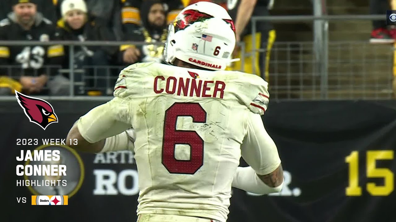 The weather can't delay James Conner