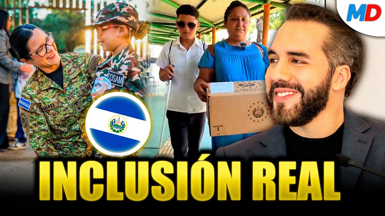 Bukele cumple: educación inclusiva real para estudiantes con discapacidad