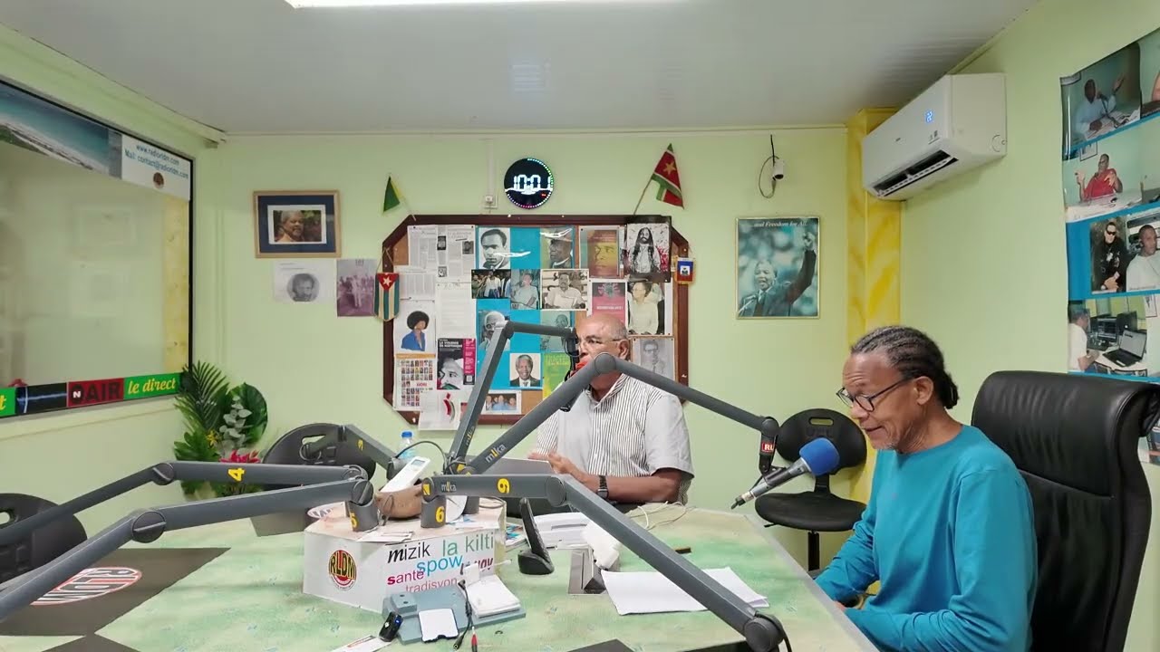 RLDM :  Daniel MARIE SAINTE, à l'émission 