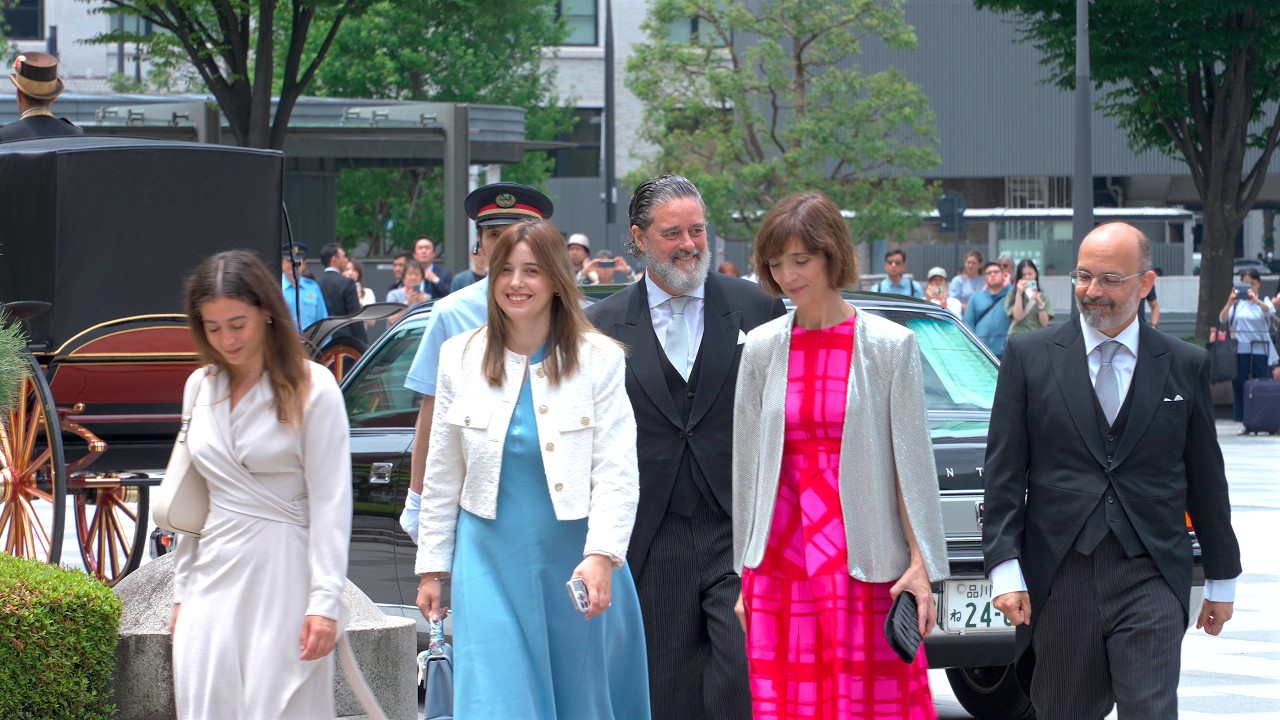 TOKYO: Carriage Procession for Presentation of Credentials - Portugal & Sudan | Japan