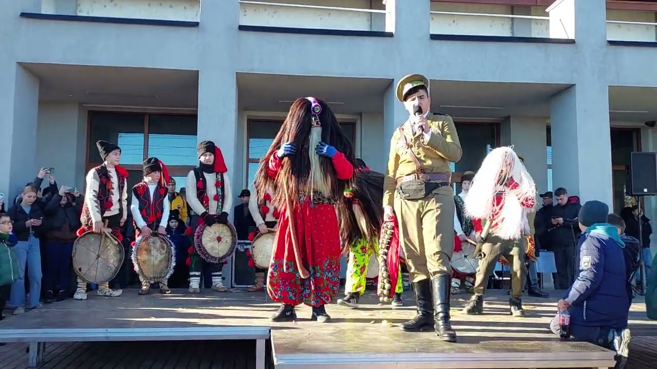 Plugul de la Scobinți din comuna Scobinți, județul Iași...🎄🎉🎶❤️🥁🥰