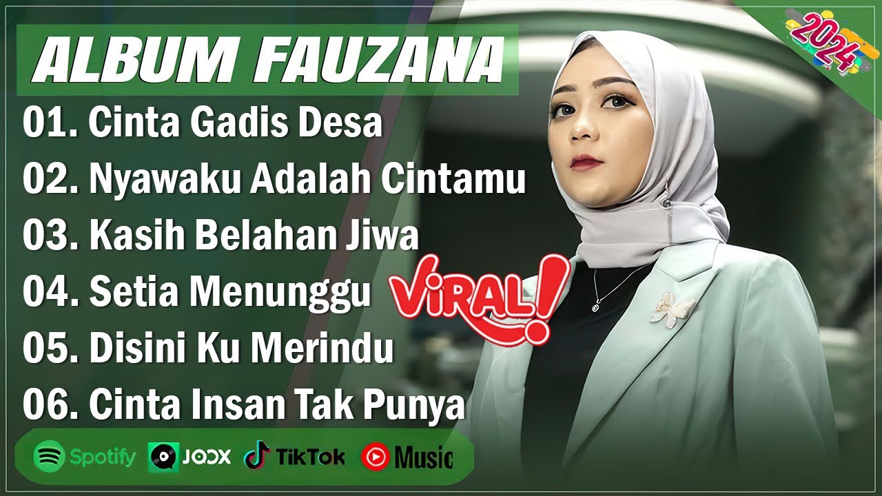 FAUZANA FULL ALBUM TERBAIK || CINTA GADIS DESA || LAGU MINANG TERBARU 2024