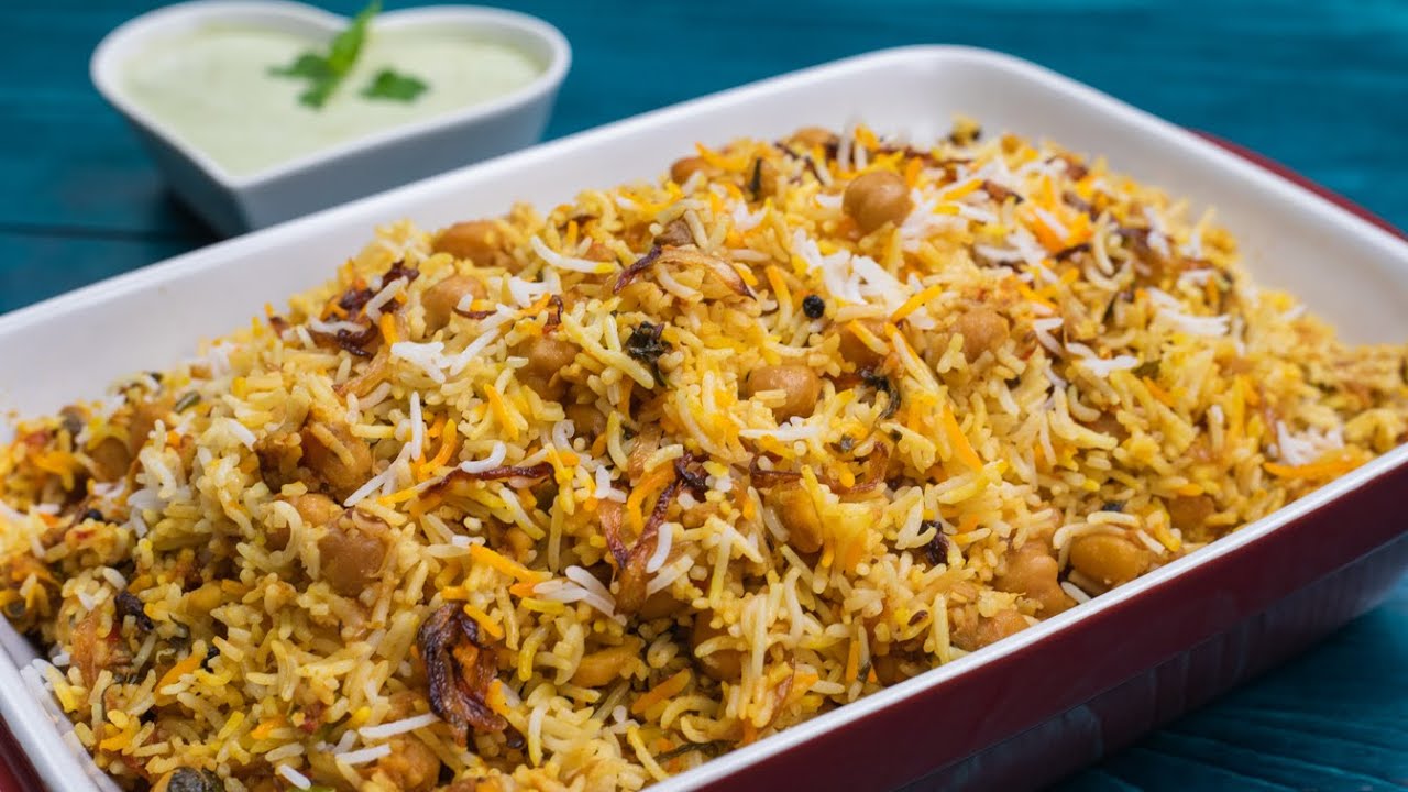 The Ultimate Chana (Chickpea) Biryani Recipe by The Food Fantasy