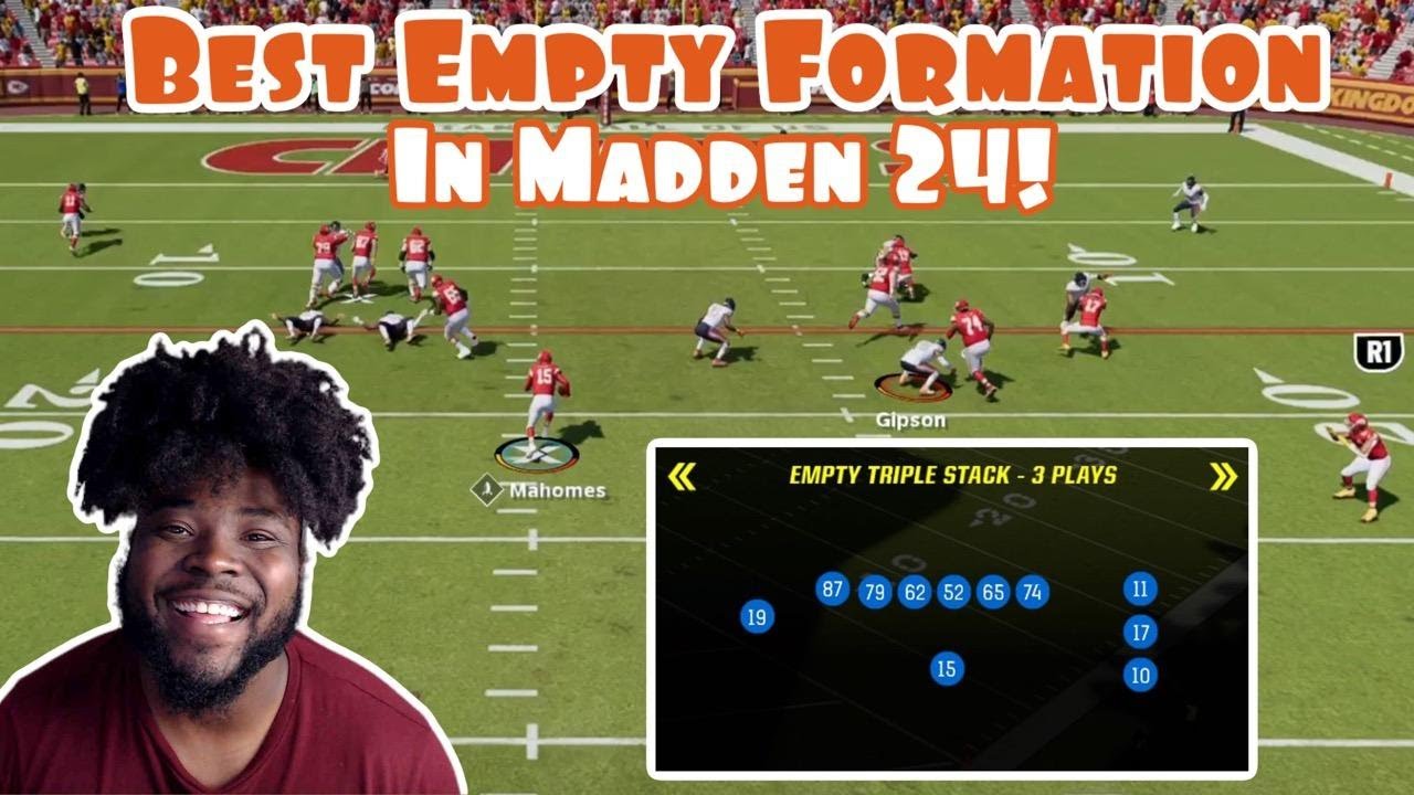 Best Empty Formation In Madden 24! | Easy Cover 3 Bomb 💣| Destroy EVERY Coverage 🎯|