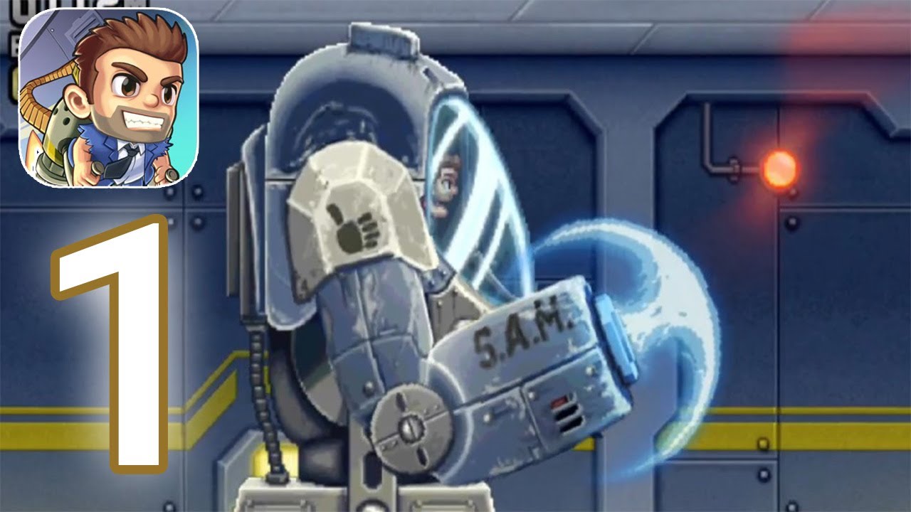 Jetpack Joyride - Gameplay Walkthrough Part 1 - S.A.M (iOS, Android)