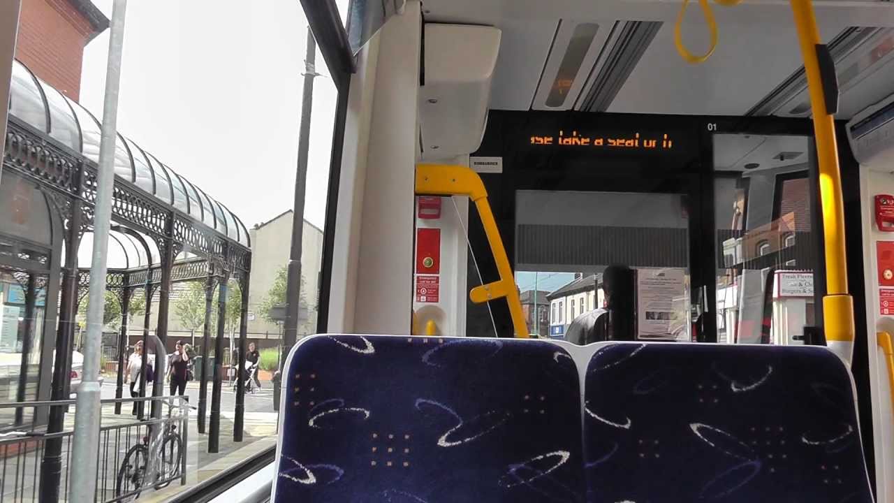 Fleetwood Tram service-onboard trip July 2013