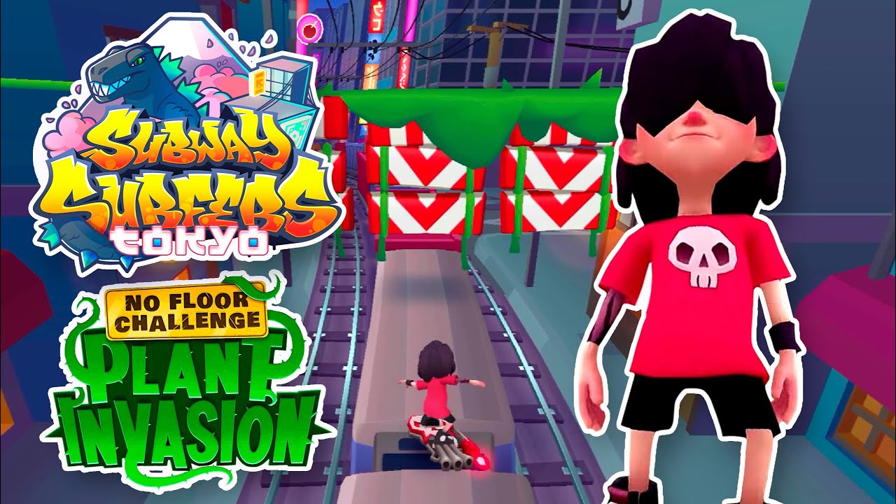 Plant Invasion Event - No Floor Challenge! Subway Surfers Tokyo 2023