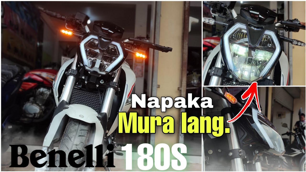 Benelli 180S 🔥 Affordable  naked bike. Price, Specs, features.  Sulit kaya? Walkthrough Review.