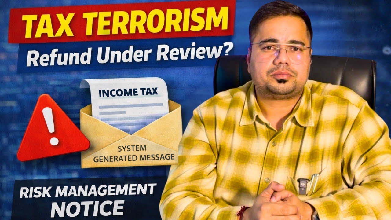 ITR Refund Risk Management SMS | New Income Tax SMS | Refund on Hold | Take Action Before 31 Dec2025