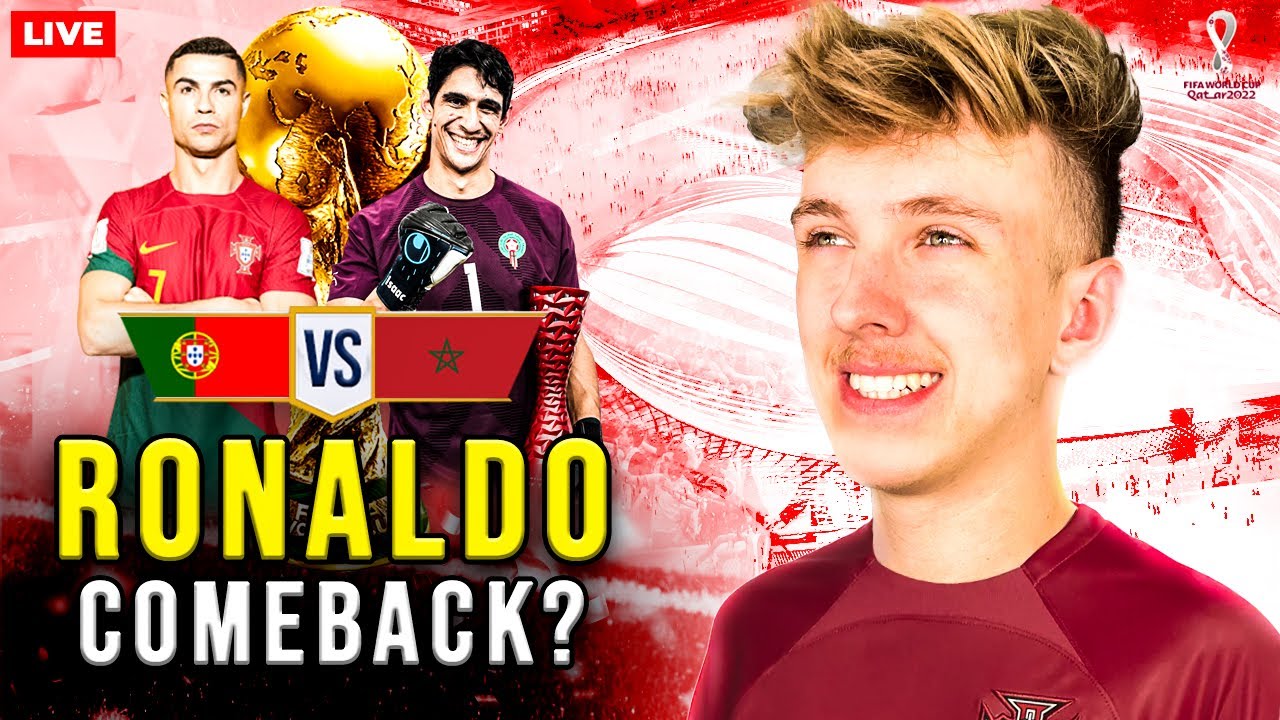 PORTUGAL vs MOROCCO Live Watchalong | FIFA World Cup 2022