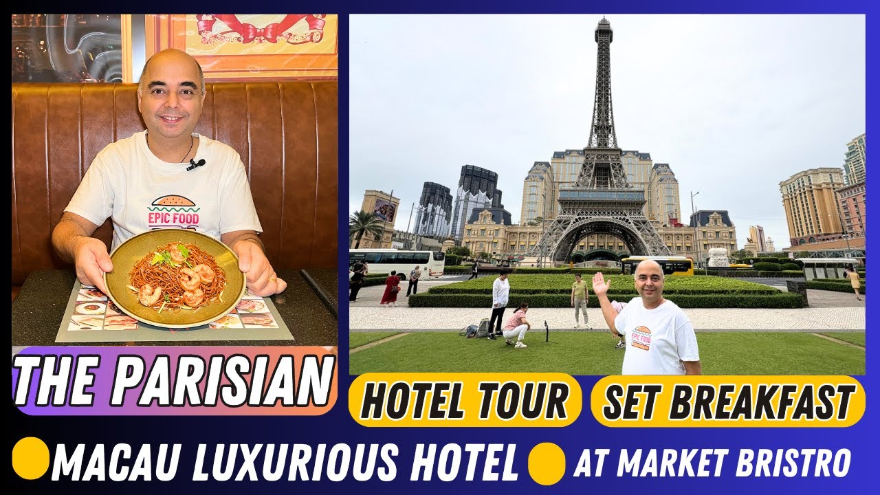 DISCOVER The Parisian Macau Hotel's AMAZING Set Breakfast!