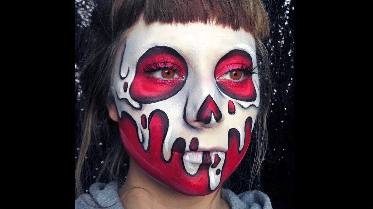 Poison Apple Halloween Makeup Tutorial