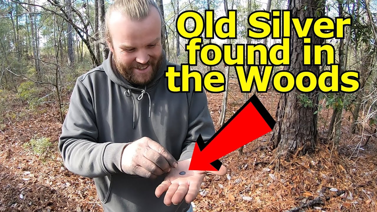 Old Silver found in the woods Metal Detecting