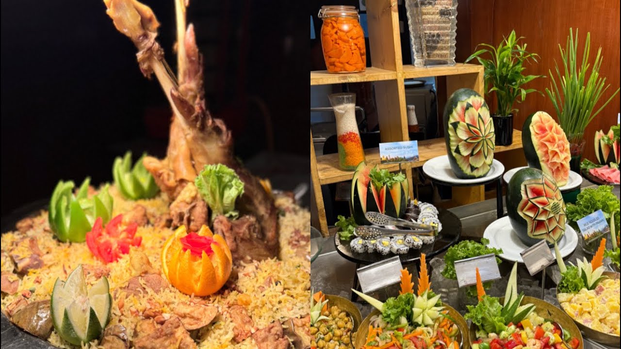 9000 taka buffet dinner at Hotel Sarina