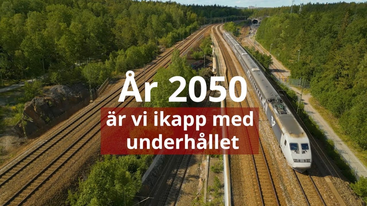 Så tar vi ikapp det eftersatta järnvägsunderhållet | Trafikverket