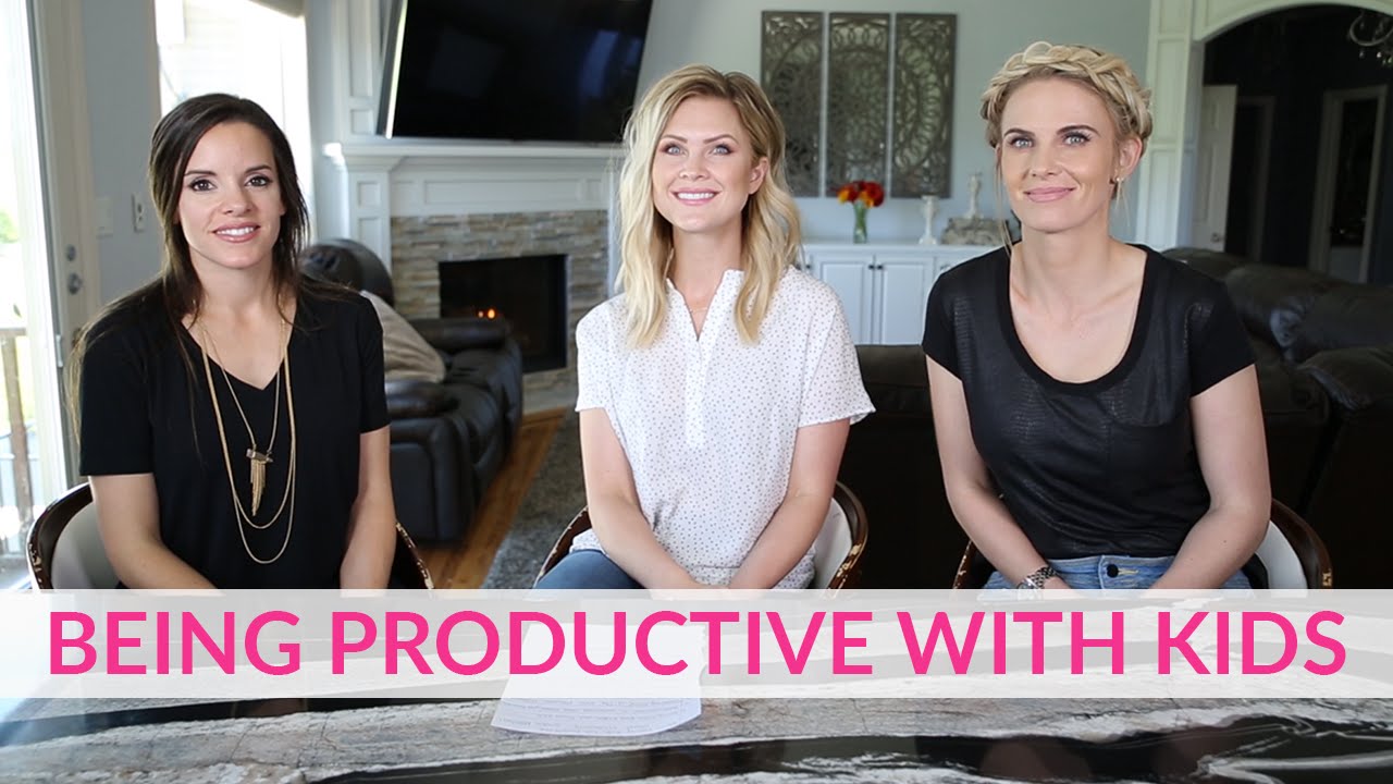 Being Productive With Kids | The Mom's View