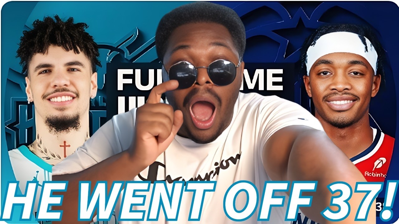 He Couldn’t Miss 😳 | Hornets vs Wizards FULL Game Reaction