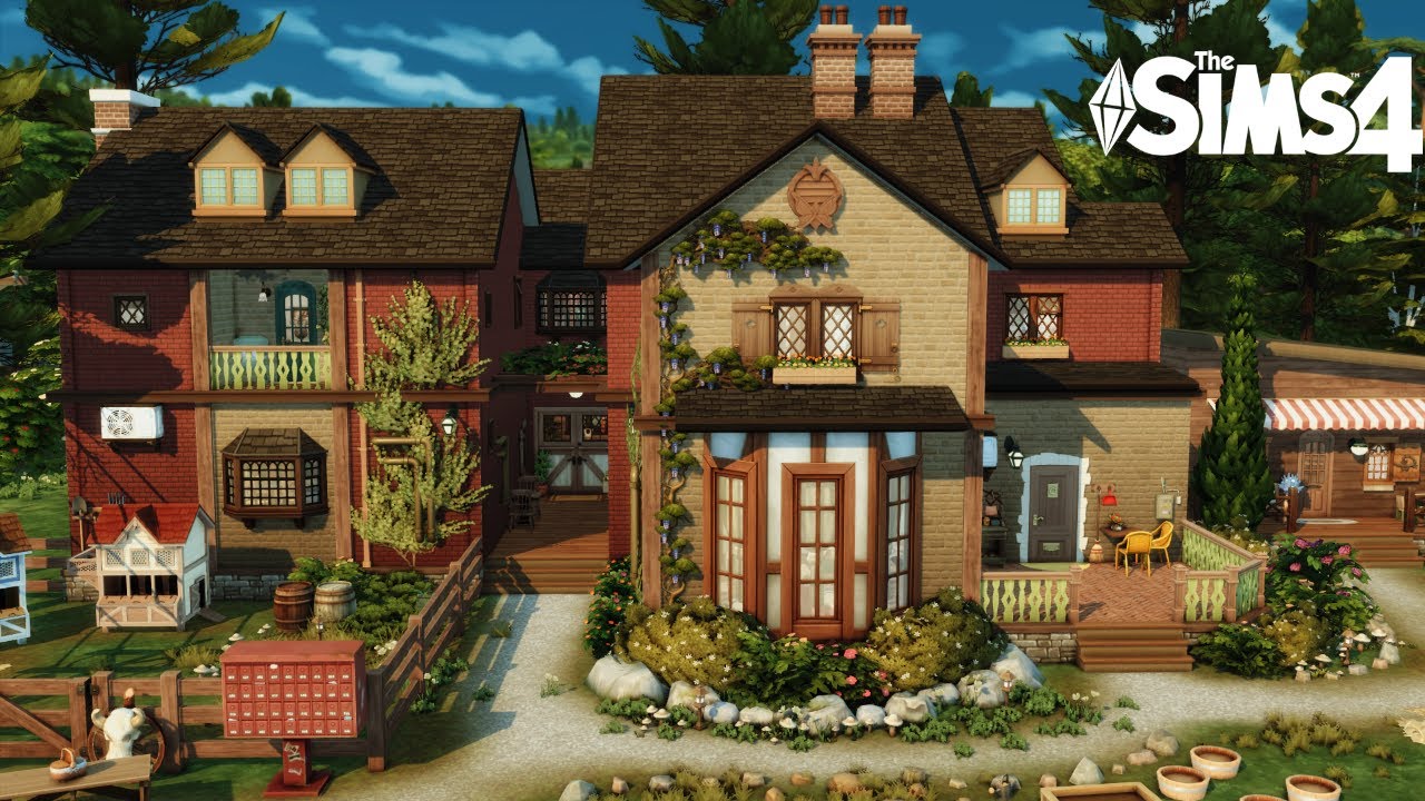🐇 Henford on Bagley Apartments 🦊(4 Units) | Limited Packs Build | The Sims 4 | Stop Motion (No CC)