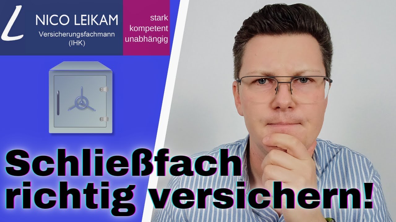 Schlie&szlig;fach richtig versichern! | Zahlt die Bank wirklich alles bei Verlust? | wichtig zu wissen! 💡