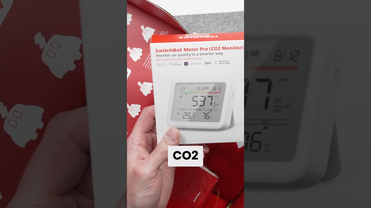 Amazing for remote workers? SwitchBot CO2 Monitor