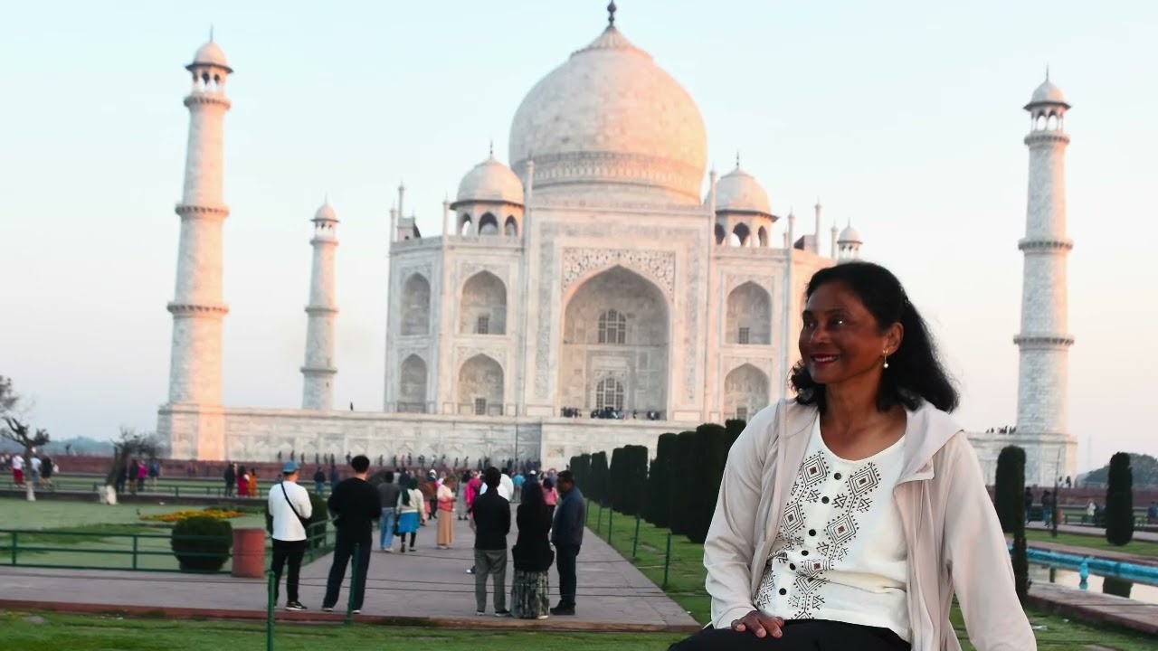 Day 33 Sunrise at the Taj Mahal 15 February 2026