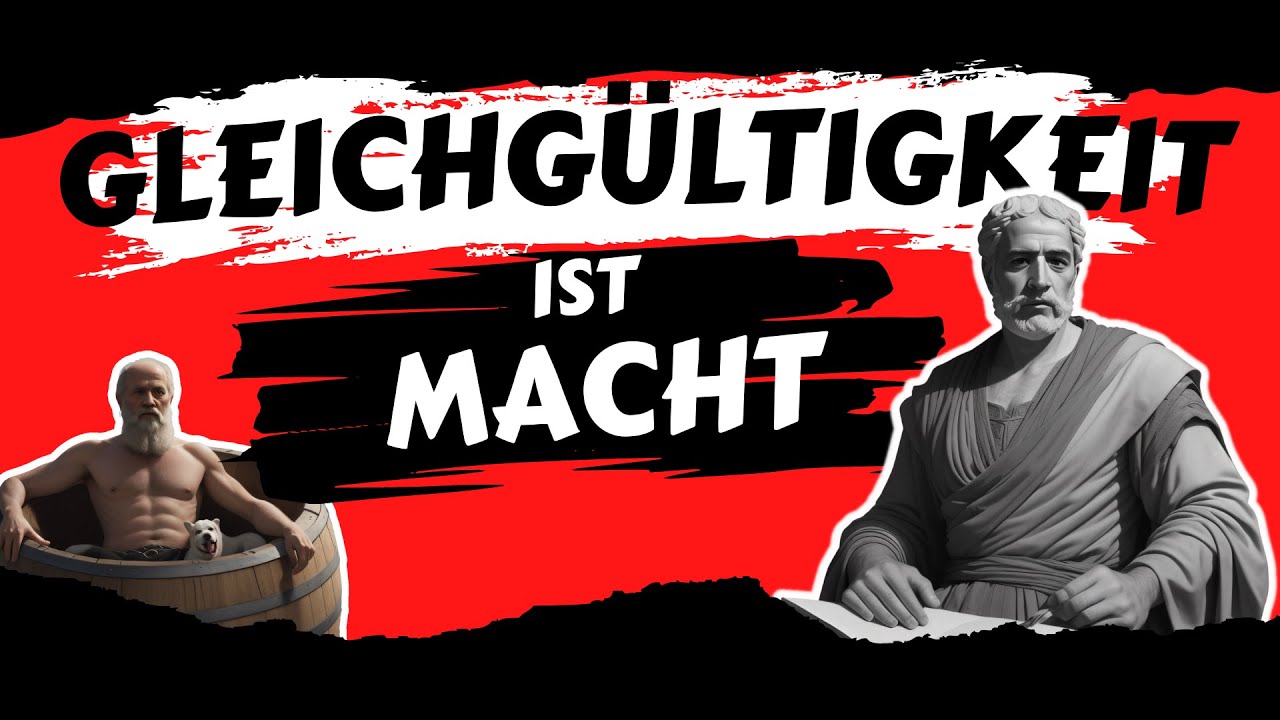 Warum Gleichgültigkeit Macht ist | Unbezahlbare Vorteile des Gleichgültig-Seins | Stoizismus