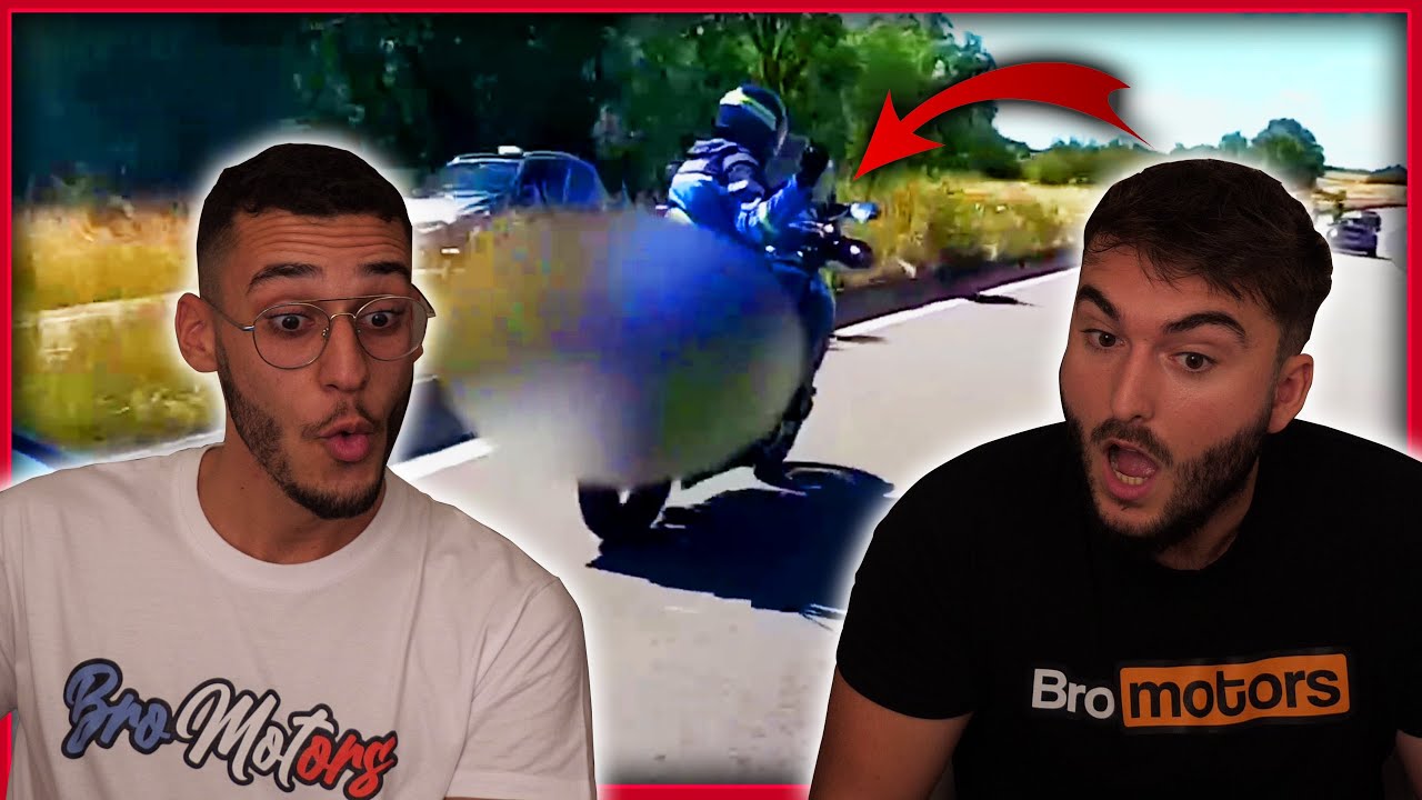 RODÉO URBAIN GROSSE COURSE POURSUITE ! 👮🏻‍♂️🚨 | ON RÉAGIT À DES VIDÉOS DE MOTOS