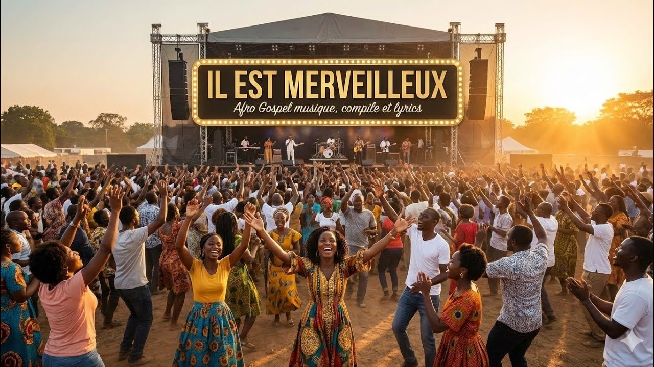 IL EST MERVEILLEUX : Afro Gospel musiques compile. Pour vos moments de louanges
