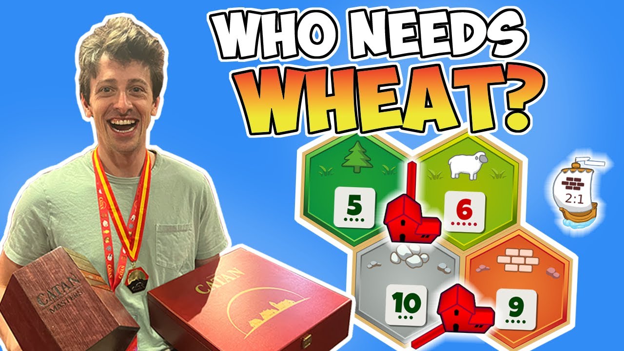 Pro Ranked Catan Game - I'M WHEATLESS AGAIN