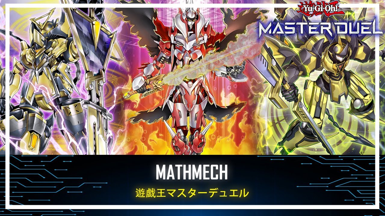 Mathmech - Double ATK / Double Damage / Ranked Gameplay! [Yu-Gi-Oh! Master Duel]
