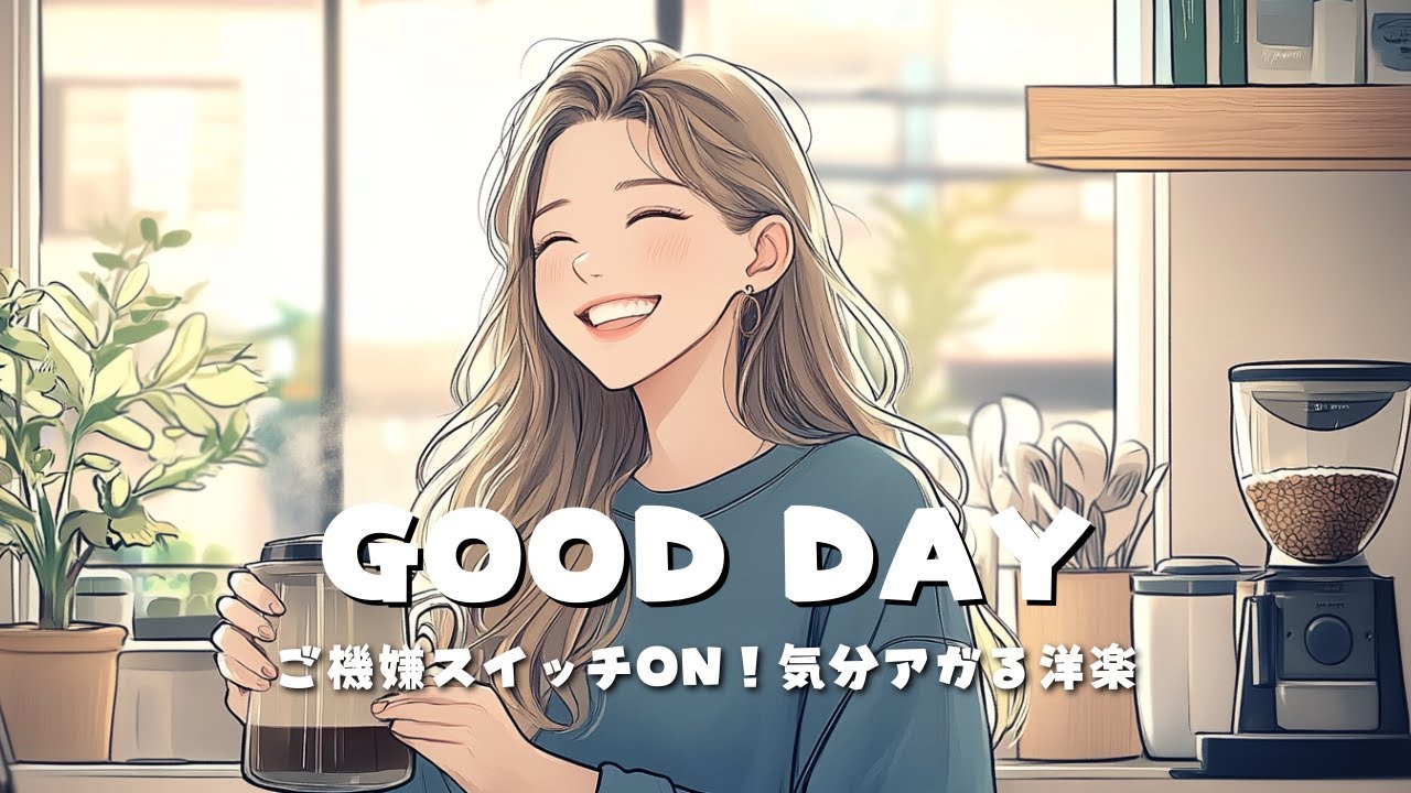 ご機嫌スイッチON💛GOOD DAY🌈｜聴くだけで気分がアガる洋楽POP PlayList🎶【作業用BGM・朝活・リラックス】