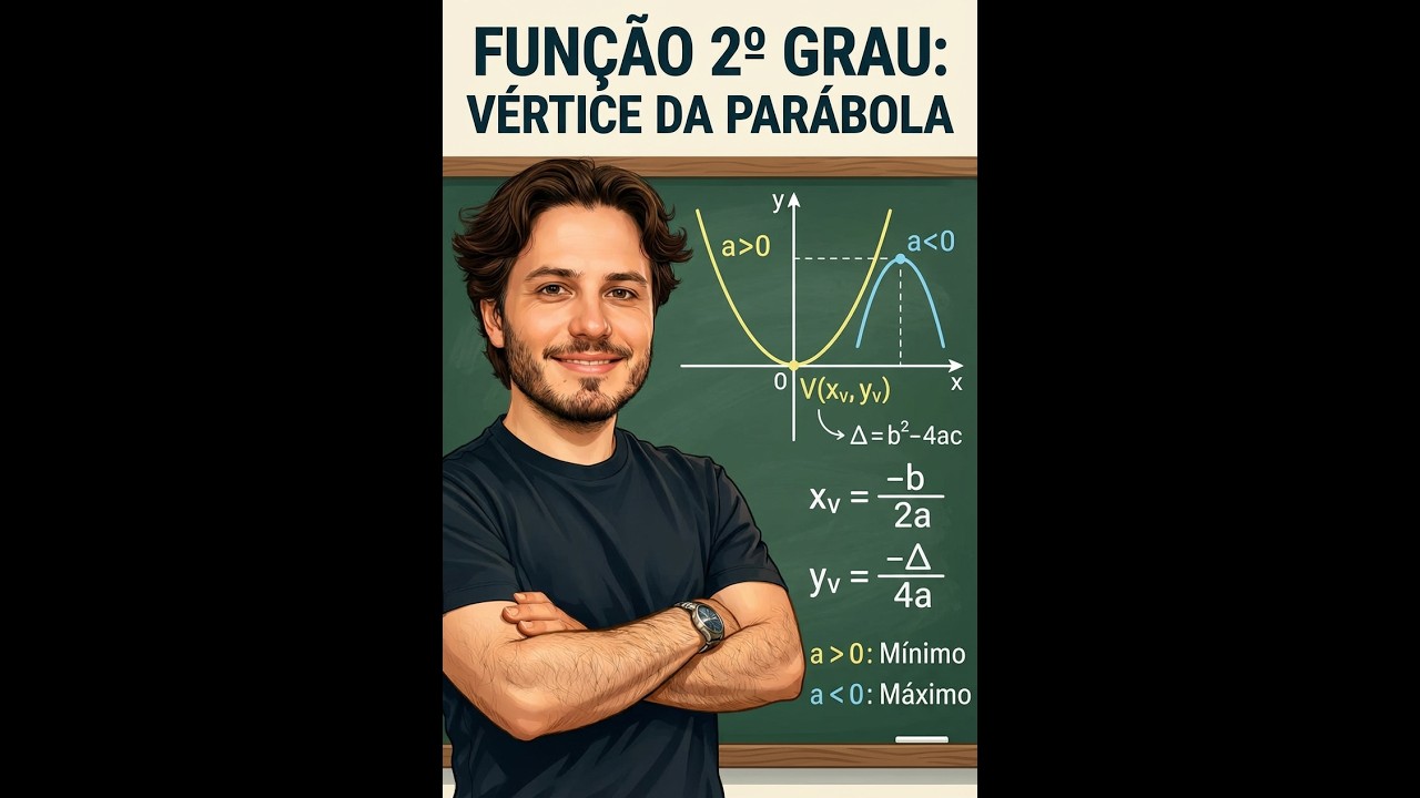 Função 2º grau - Vértice da Parábola