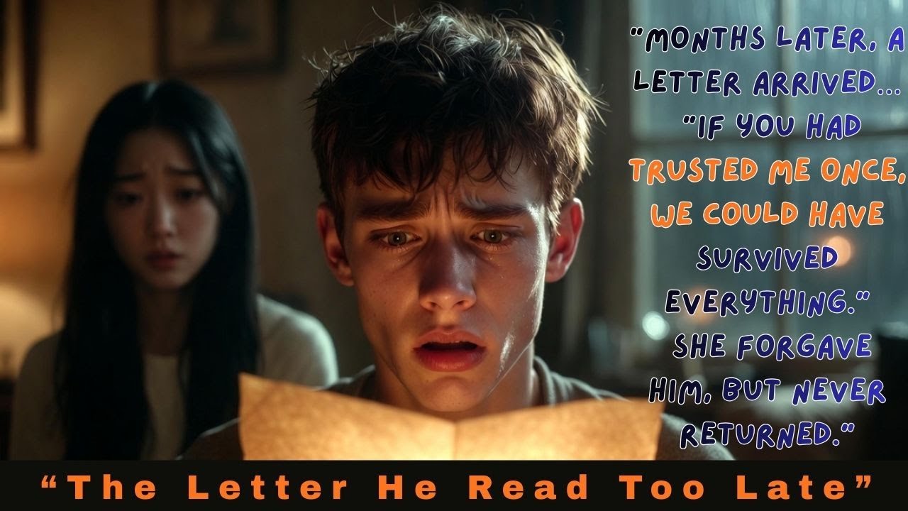 The Letter He Read Too Late – Emotional Love Story | Betrayal, Heartbreak & True Love