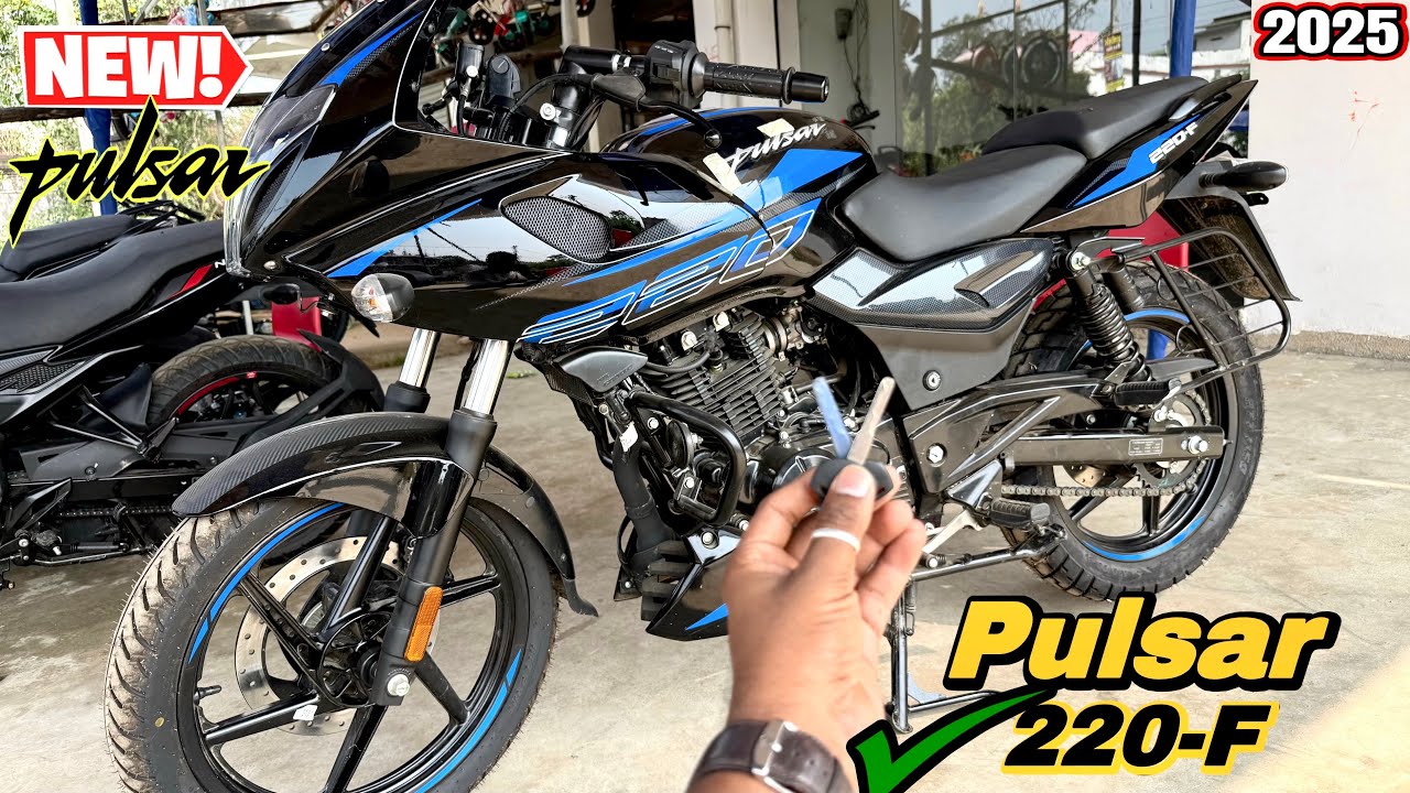 New 2025 Baja Pulsar 220 F BS6 2025 Model || Baja Pulsar 220-F ✅GST ₹Price Mileage Review & Details