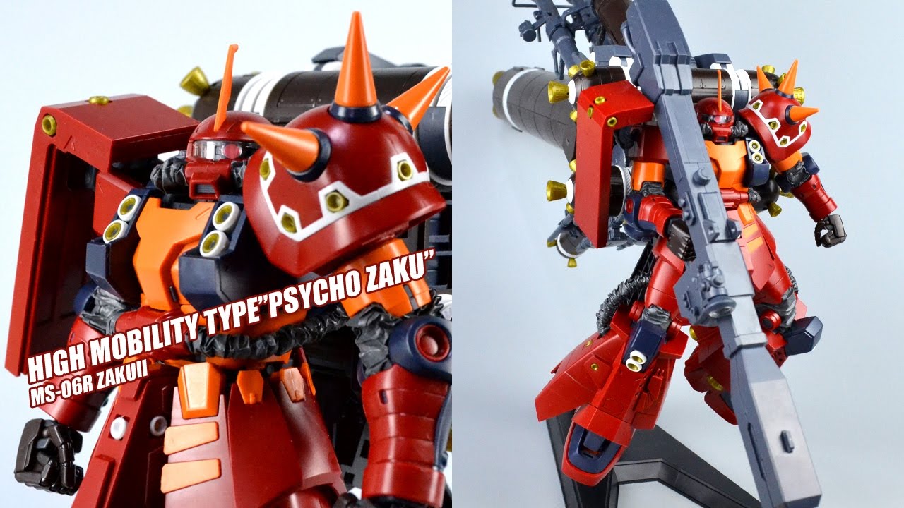 【评头论足】BANDAI万代VER.KA高机动精神力扎古PSYCHO ZAKU gumdam gunpla review