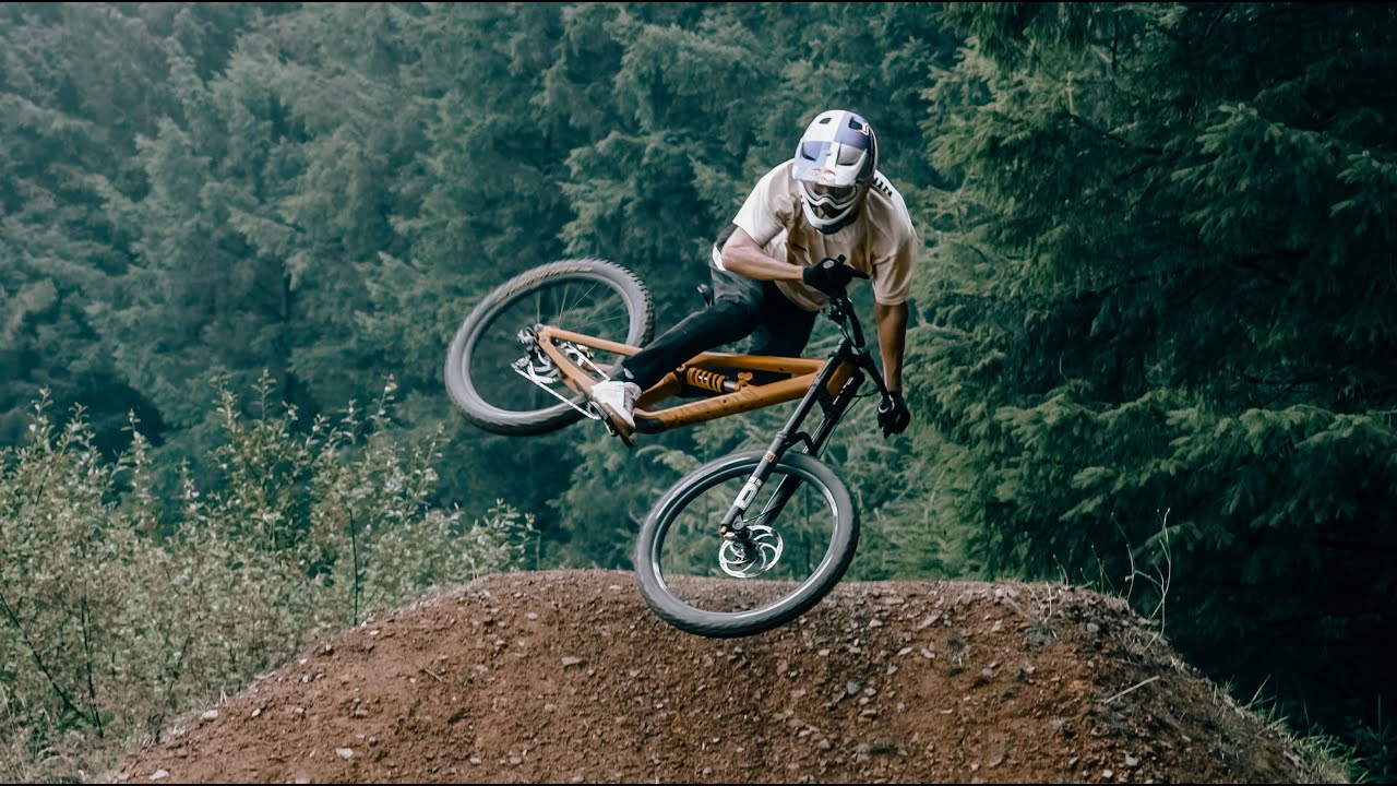 NINEYARD: Fabio Wibmer riding in the UK