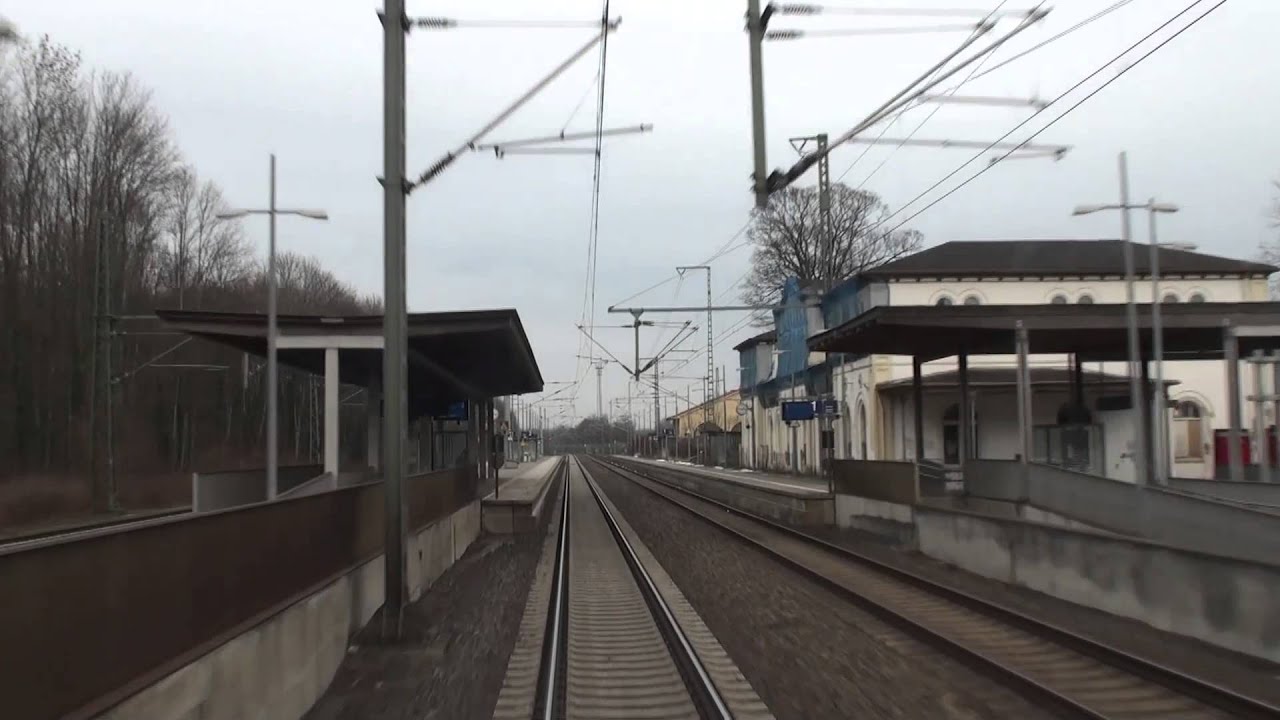 Führerstandsfahrt: Bielefeld - Herford - Minden - Wunstorf - Hannover - Lehrte (2/2014)
