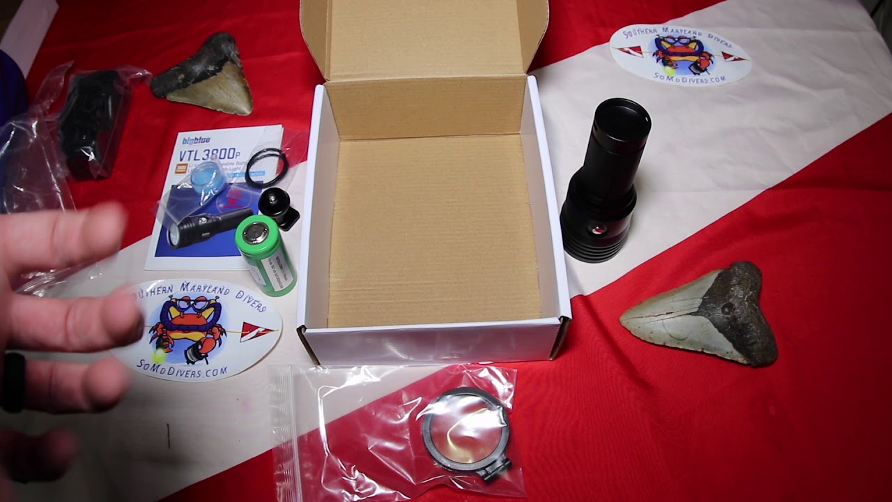 Big Blue VTL 3800P Dive Light Product Review