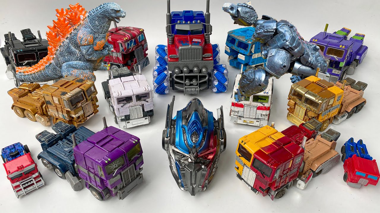 Full Transformers Optimus Prime Truck Toys: Rise of Beasts - Mini Robot Tobot Adventure Stop Motion