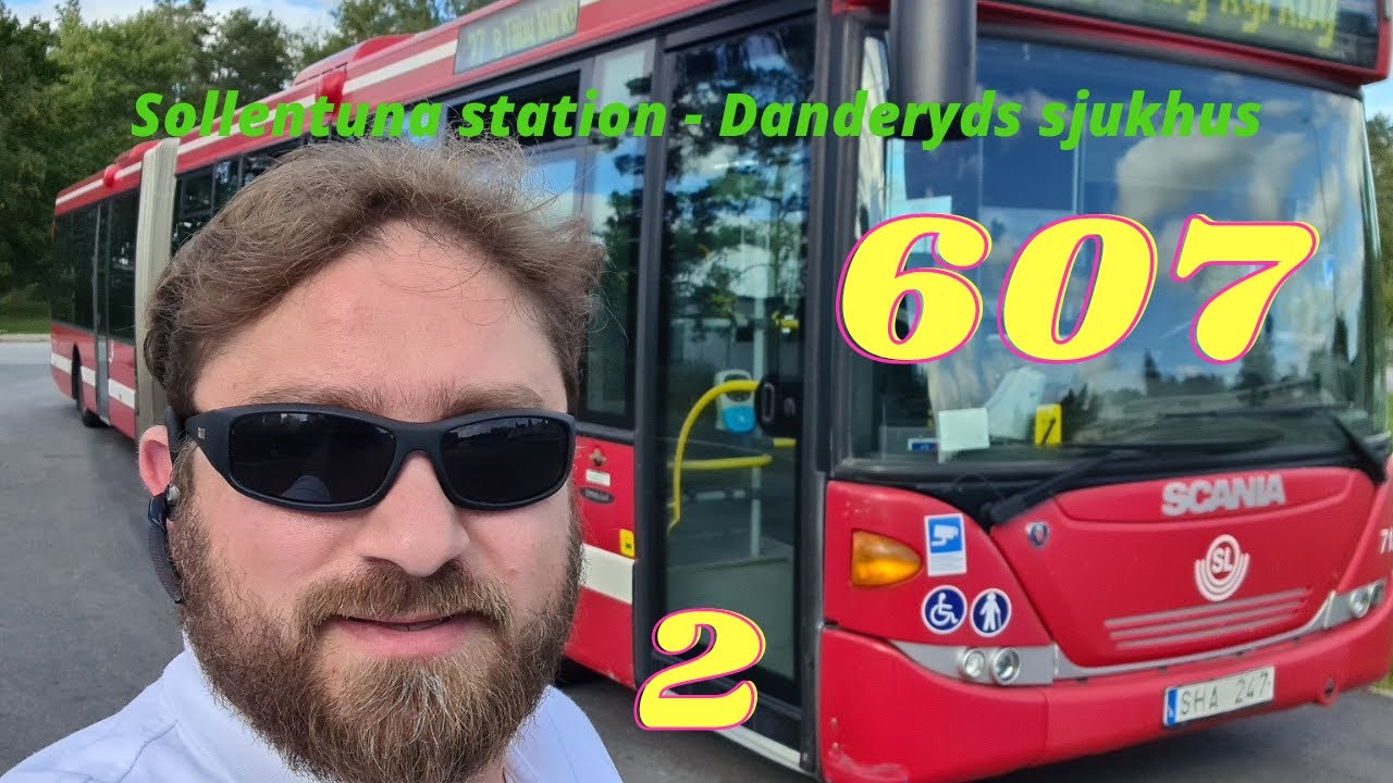 L 607   Sollentuna station -  Danderyds sjukhos