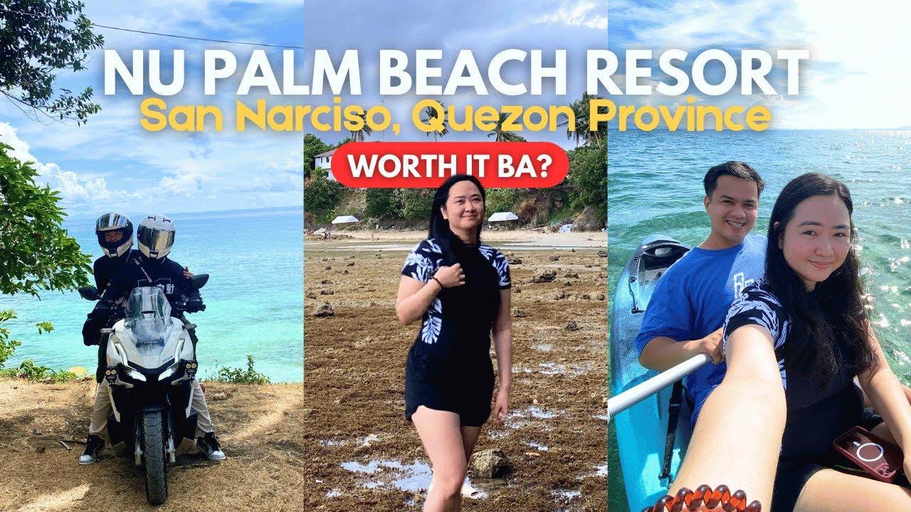 HIDDEN BEACH PARADISE IN QUEZON | NU PALM BEACH RESORT TRAVEL VLOG